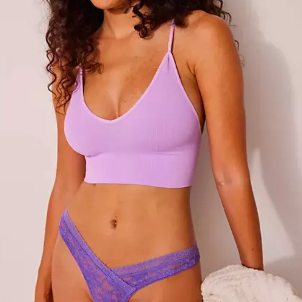 Free People Ali Low Back Brami Crop Top